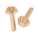 4pcs Brass Gears Pinion for WPL 1/12 RC Car Pick-up Truck Spare Parts