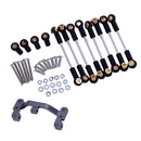RC Upgrade Parts Metal Link Set Connecting Rod Rest for WPL OP Fitting Full Metal Accessories