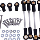 RC Upgrade Parts Metal Link Set Connecting Rod Rest for WPL OP Fitting Full Metal Accessories