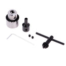 Mini Electric Drill Chuck 0.3-6mm JTO Taper Mounted Lathe Chuck PCB Mini Drill Press for Motor Shaft Connecting Rod 5mm