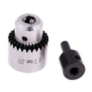 Mini Electric Drill Chuck 0.3-6mm JTO Taper Mounted Lathe Chuck PCB Mini Drill Press for Motor Shaft Connecting Rod 5mm