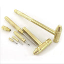 Small Brass Hammer (3pcs Screwdriver) for Woodworking Household Maintenance