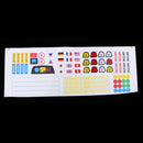 RC Body Simulate Driver / Helmet / Handbrake / Dashboard / Sticker DIY Kit For 1/10 Car Accessory