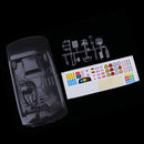 RC Body Simulate Driver / Helmet / Handbrake / Dashboard / Sticker DIY Kit For 1/10 Car Accessory