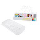 RC Body Simulate Driver / Helmet / Handbrake / Dashboard / Sticker DIY Kit For 1/10 Car Accessory