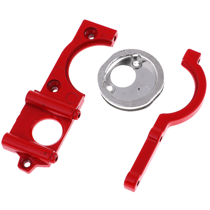 1/12 Scale 4WD Electric RC Car Motor Fixed Seat Alloy Red for FY05 FY06 FY07