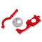 1/12 Scale 4WD Electric RC Car Motor Fixed Seat Alloy Red for FY05 FY06 FY07