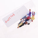 6Pcs 1/87 HO Scale Painted Model People Passengers Characters Miniature Figures Architectural Model Human Plastic Scene Simulation