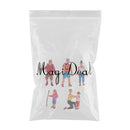 6pcs 1:87 HO Painted People Figurine Outdoor Play Pose for Sand Table Layout