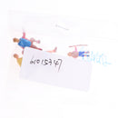 6pcs 1:87 HO Painted People Figurine Outdoor Play Pose for Sand Table Layout