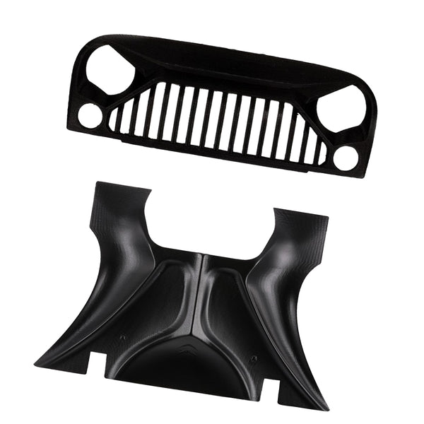 1/10 RC Car Truck Body Parts Air Inlet Grille Front Face&Engine Hood for RC4WD D90