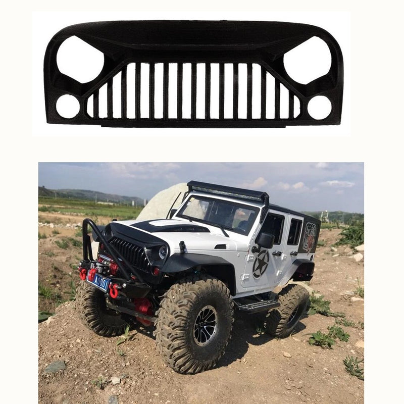 1/10 RC Car Truck Body Parts Air Inlet Grille Front Face&Engine Hood for RC4WD D90
