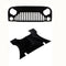 1/10 RC Car Truck Body Parts Air Inlet Grille Front Face&Engine Hood for RC4WD D90