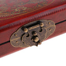 2Pcs/Pack Wooden Arithmetic 5 Rows 25 Bead Arithmetic Calculator w/ Case Box