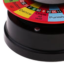 3 in 1 Powered Roulette Turntable Set Game Playing Cards Chips Drinking Game Spinning Wheel for Bar KTV Party Fun