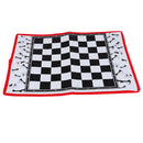 Portable Folding International Chess Game Board 35x26.5cm + Chess Pieces