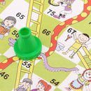 Large Snake and Ladder Kids Children Portable Flying Chess Board Family Game