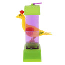 Sound Activated Chirping Smart Bird Toy in Cage - Realistic Sound & Movement