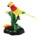 Simulation Bird Parrot Beautiful Sounding Battery Powered Toy Home Ornaments