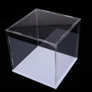 Clear Jewelry Acrylic Display Show Box Case Dustproof Stand Protection 15cm