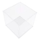 Clear Jewelry Acrylic Display Show Box Case Dustproof Stand Protection 15cm