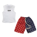 1/6 Male Summer Holiday Clothes Pants Shirts for 12'' Dragon HT Figure Accs