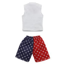 1/6 Male Summer Holiday Clothes Pants Shirts for 12'' Dragon HT Figure Accs