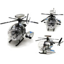 DIY Assembled 4D Warplane Aircraft Fighter Toy Helicopter for Collectibles / Children Toys / Intelligence Toy