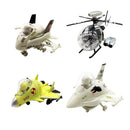 DIY Assembled 4D Warplane Aircraft Fighter Toy Helicopter for Collectibles / Children Toys / Intelligence Toy