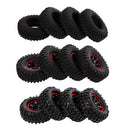 115mm Rubber Tire 1.9" Rim Tyre for 1/10 Axial SCX10 90046 RC Rock Crawler