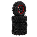 96mm Rubber Tire with 1.9" Rim for 1/10 HSP Redcat Traxxas RC Crawler Buggy
