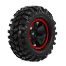 96mm Rubber Tire with 1.9" Rim for 1/10 HSP Redcat Traxxas RC Crawler Buggy