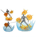 Action Figure Effects Impact With Display Stand Unassemble Kits