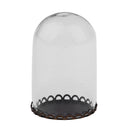 Clear Acrylic Display Box Dustproof Action Figure Holder Case Round Showcase 3.8cm
