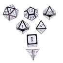 7 Pieces set Mini Polyhedral dice Set White D4 D6 D8 D10 D12 D20 D&D RPG
