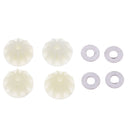 4Pcs 12T Differential Planet Gear 12428-0014 for Wltoys 12423 RC Truck Car Parts
