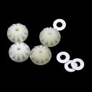 4Pcs 12T Differential Planet Gear 12428-0014 for Wltoys 12423 RC Truck Car Parts
