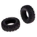 2pcs Rubber Left Tires Tyres for WLtoys 12428 12423 1/12 RC Car Spare Parts