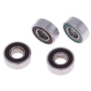 4pcs Silver Bearings 5x11x4mm for WLtoys 12428 12423 12628 RC Racing Cars