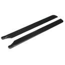 2x Black 425 Carbon Fiber Main Blade Replacement for RC Helicopter Airplanes