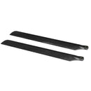2x Black 425 Carbon Fiber Main Blade Replacement for RC Helicopter Airplanes