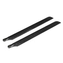 2x Black 425 Carbon Fiber Main Blade Replacement for RC Helicopter Airplanes