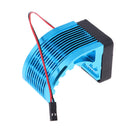 4274/4268/7282/1515 Motor Heat Sink with 40mm Cooling Fan for 1/8 RC Trucks