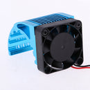 4274/4268/7282/1515 Motor Heat Sink with 40mm Cooling Fan for 1/8 RC Trucks