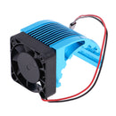 4274/4268/7282/1515 Motor Heat Sink with 40mm Cooling Fan for 1/8 RC Trucks