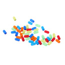 48pcs Multicolor Plastic Pawns Pieces for Board Games Tabletop Markers