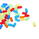48pcs Multicolor Plastic Pawns Pieces for Board Games Tabletop Markers