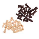16Pcs Wooden Chessman Checker Chess Pieces 48mm King for Draughts Toy Games