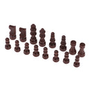 16Pcs Backgammon Draughts Chess Game Props Chessman 51mm King for Party Toys