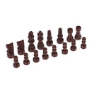 16Pcs Backgammon Draughts Chess Game Props Chessman 51mm King for Party Toys